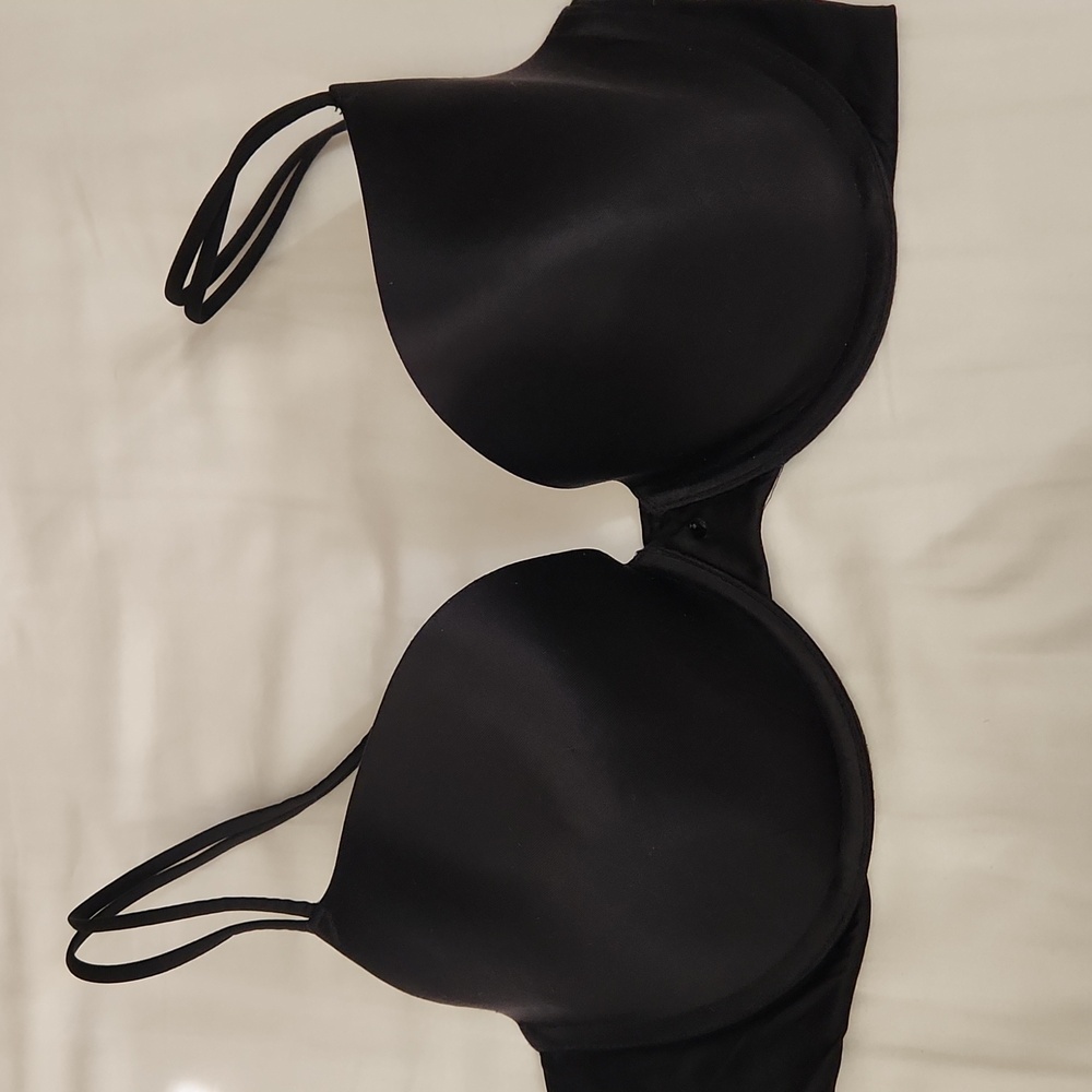 Victoria Secret Lined Demi Bra In Black  Size 36D